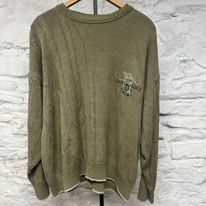 Vintage Cycling Sweater Embroidered World Australien Tour Logo Boxy Wide Cropped
